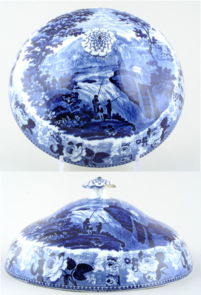 Vegetable Dish Cover c1825